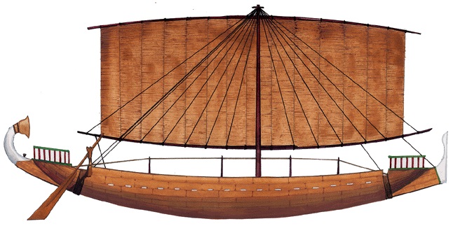 Plano Nave Real Egipcia